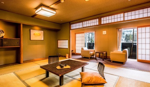 Habitación estándar, no fumadores, balcón (Japanese Style, with Bath)