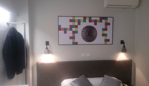 Habitación con 2 camas individuales, baño privado