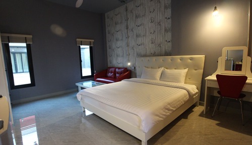 Habitación clásica doble, 1 cama de matrimonio grande