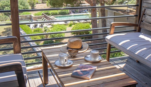 Habitación doble, vistas al jardín