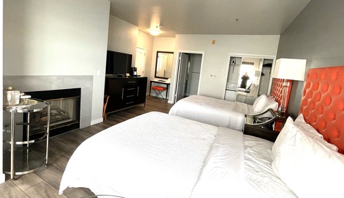 Habitación Premium doble, accesible para personas con discapacidad, vistas al mar