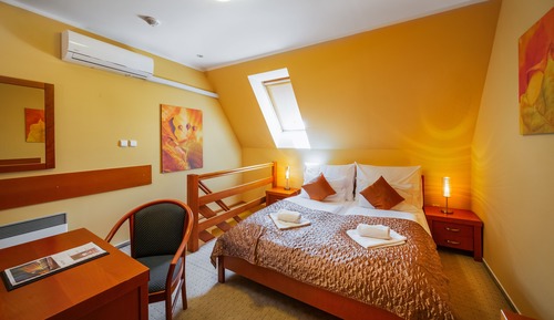 Habitación con 1 cama doble o 2 individuales