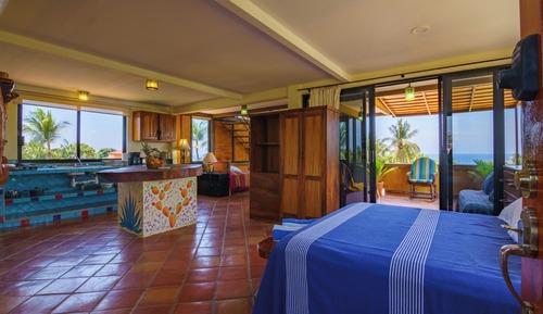 Apartamento panorámico, terraza, vistas al mar (Camelia)