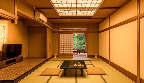 Habitación superior, no fumadores (Japanese Style 2R, Open-air Bath, 5P)