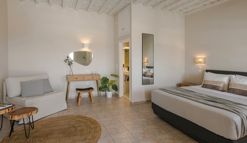 Habitación estándar doble, 1 cama doble con sofá cama