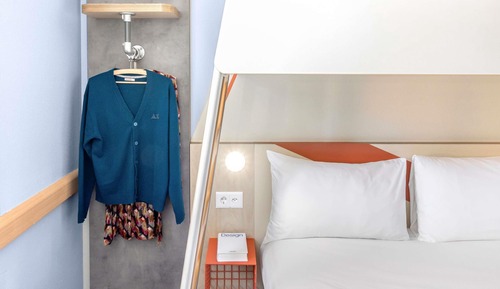 Habitación doble, varias camas