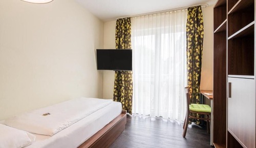 Habitación individual, vistas al jardín