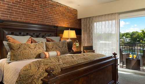 Suite Premier, 1 cama de matrimonio grande con sofá cama, chimenea, vistas al mar