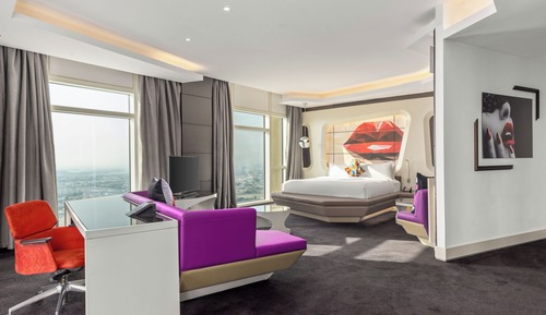 Suite, 1 cama de matrimonio grande (Vibrant Suite)