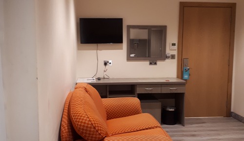 Estudio clásico, 1 cama doble, baño privado