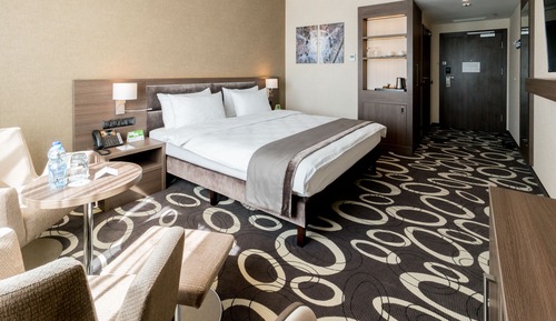 Habitación Premium, 1 cama de matrimonio grande con sofá cama