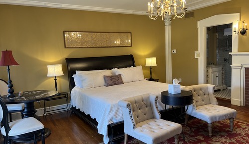 Suite, 1 cama de matrimonio grande, chimenea (Granger- Founder's Hall)