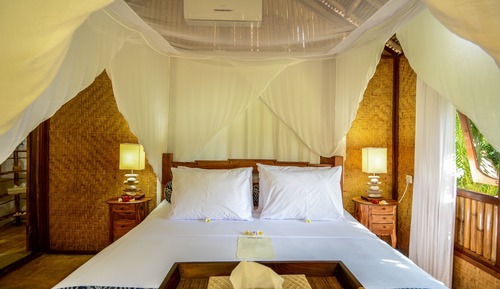 Habitación superior, vistas al jardín