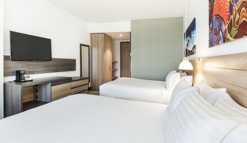 Habitación estándar, 2 camas de matrimonio