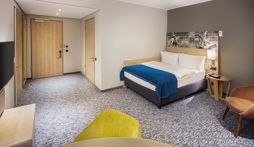 Habitación, 1 cama de matrimonio, accesible para personas con discapacidad