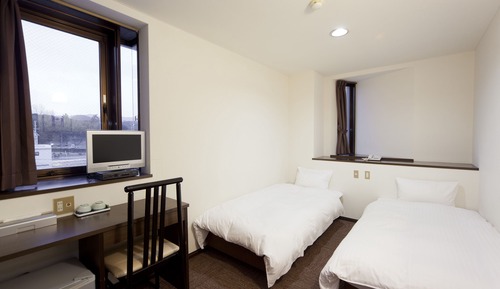 Habitación con 2 camas individuales, fumadores, en edificio anexo