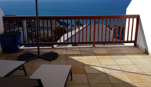 Habitación doble superior, 1 cama de matrimonio, balcón, vistas al mar