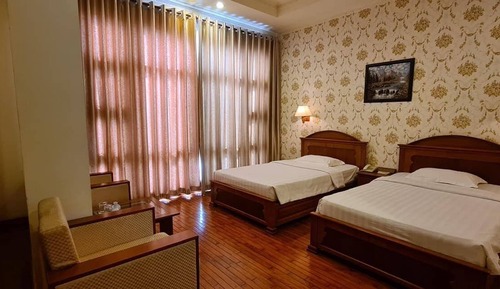 Habitación de lujo con 2 camas individuales