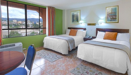 Habitación básica doble, vistas a la ciudad