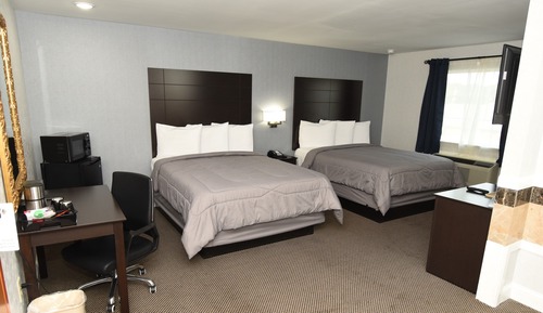 Habitación Deluxe, 2 camas de matrimonio, no fumadores, frigorífico y microondas