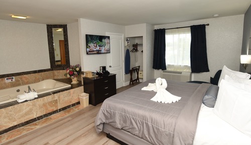Habitación Deluxe, 1 cama de matrimonio grande, no fumadores, bañera de hidromasaje