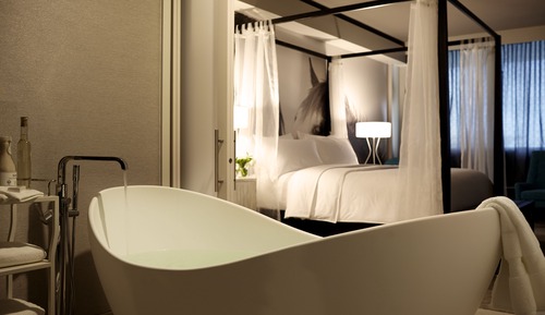 Suite, 1 cama de matrimonio grande, balcón