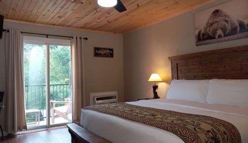 Habitación individual Deluxe, 1 cama de matrimonio grande, vistas a la montaña