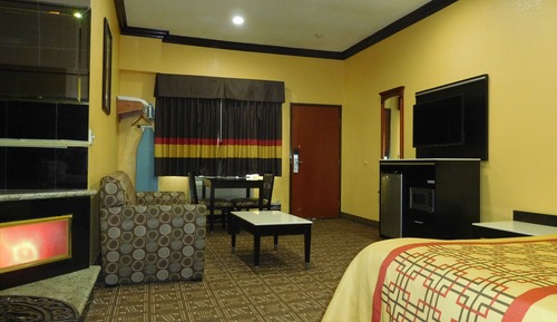 Habitación, 1 cama de matrimonio grande, fumadores, bañera de hidromasaje