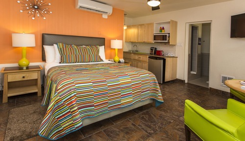 Estudio, 1 cama de matrimonio