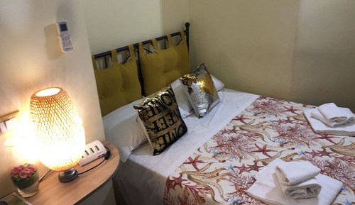 Habitación económica doble, 1 cama doble, vistas al jardín, en la zona del jardín