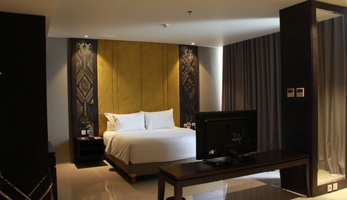 Estudio, 1 cama de matrimonio grande, fumadores (Golden Studio)
