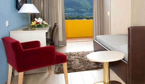 Habitación individual, balcón, vistas al lago