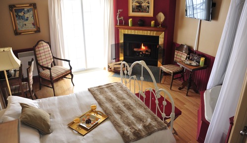 Habitación superior, vistas al río