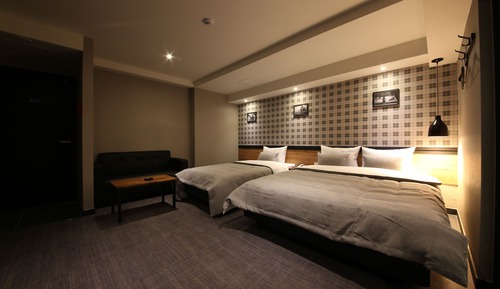 Habitación Deluxe con 2 camas individuales, varias camas, no fumadores