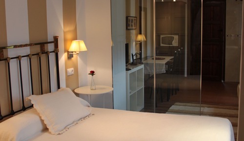 Apartamento, 1 habitación, terraza, vistas al jardín