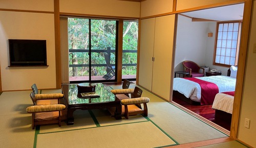 Habitación Deluxe, 2 habitaciones, no fumadores (Japanese-Western Style)