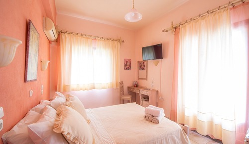 Habitación doble superior, vistas al jardín