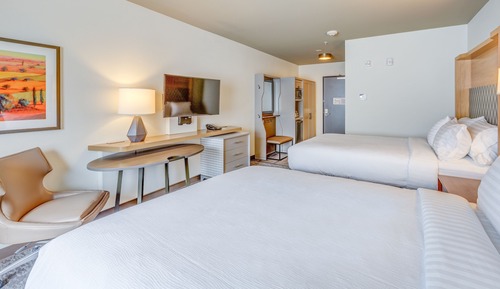 Habitación estándar, 2 camas de matrimonio