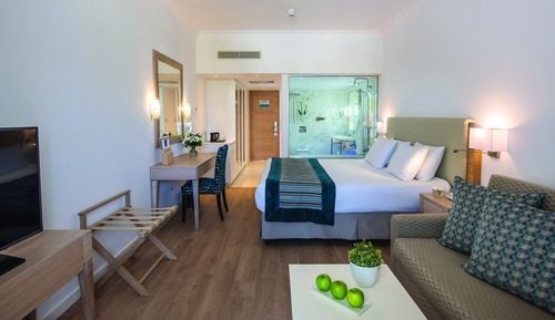 Habitación superior, vistas a la piscina (Deluxe)