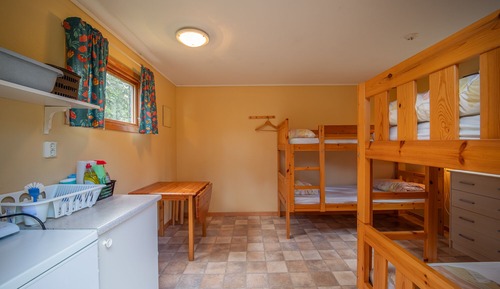 Cabaña, varias camas, baño compartido (14 m2)