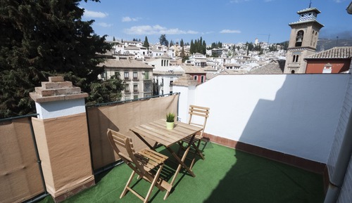 Ático City, terraza
