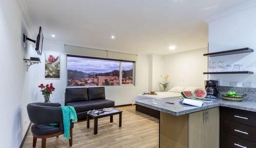 Estudio económico, 1 habitación, accesible para personas con discapacidad, vistas a la ciudad