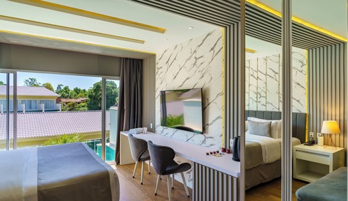 Suite superior, piscina privada