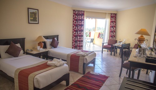 Habitación superior, vistas al mar