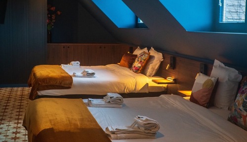 Habitación cuádruple de lujo