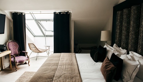 Suite Deluxe, 1 cama de matrimonio, vistas a la bahía
