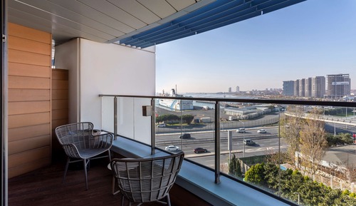 Suite junior, balcón, vistas al mar
