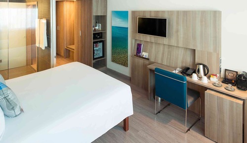 Apartamento ejecutivo, 1 cama de matrimonio, con vistas