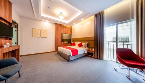 Suite ejecutiva, 1 cama de matrimonio grande, no fumadores