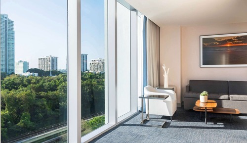 Suite ejecutiva, 1 habitación (King, City and Bay view)